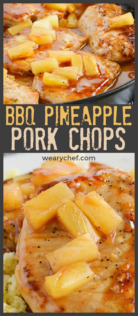 Keto Pineapple Pork Chops