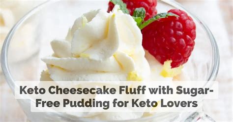 Keto Pudding Fluff Recipe
