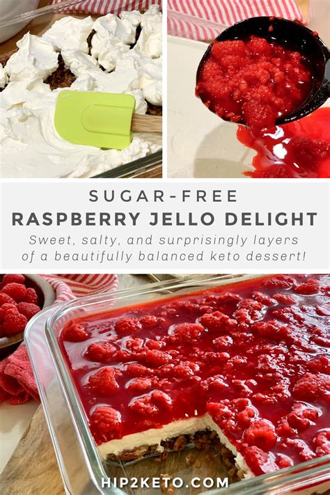 Keto Raspberry Jello
