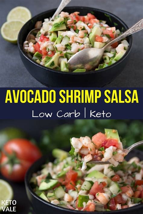 Keto Shrimp Salsa