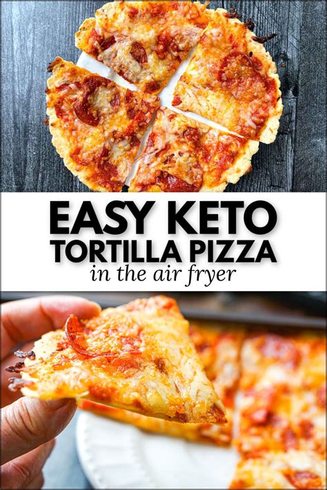Keto Wrap Pizza