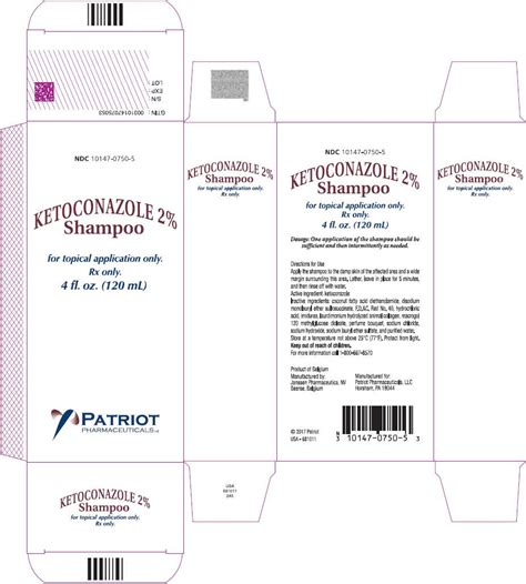 Ketoconazole Shampoo Usage Instructions