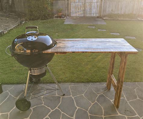 Kettle Bbq Side Table