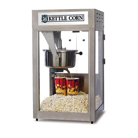 kettle corn with popcorn popper