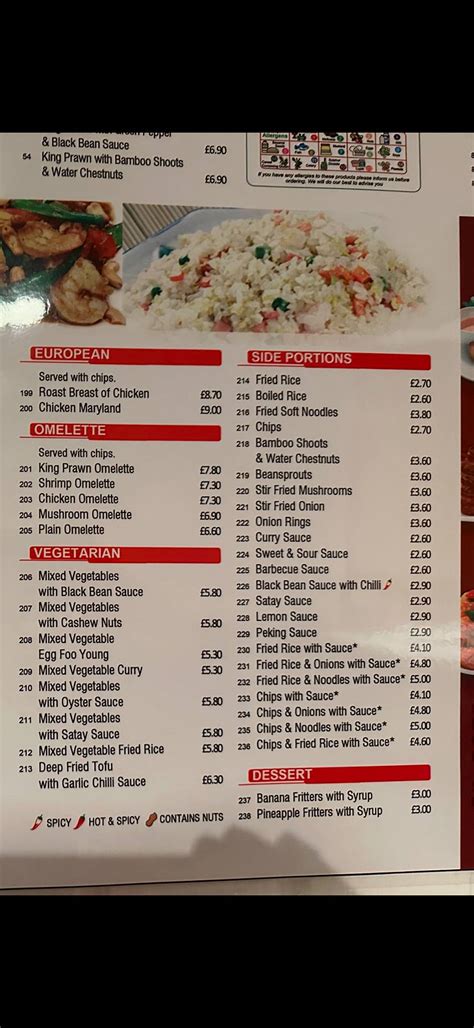 Kettle Drum Bo Ness Menu