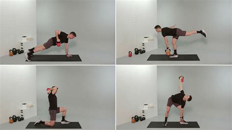 Kettlebell Core Rotation Exercises