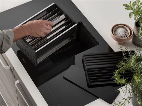 Keukenblad Afzuiging