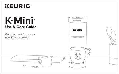 Keurig Instructions K Mini