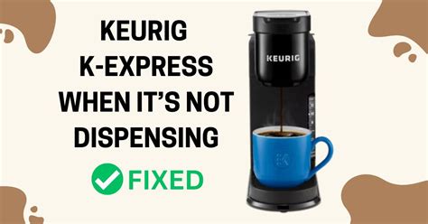 keurig k express not pumping water