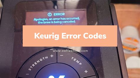 20 Keurig Coffee Maker problems Troubleshooting Guide