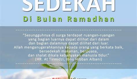 Sedekah Di Bulan Ramadhan Hadits Hadits Puasa Audio Dakwah Yufid | My