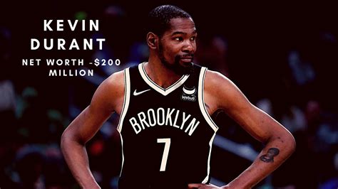 kevin durant net worth 2022