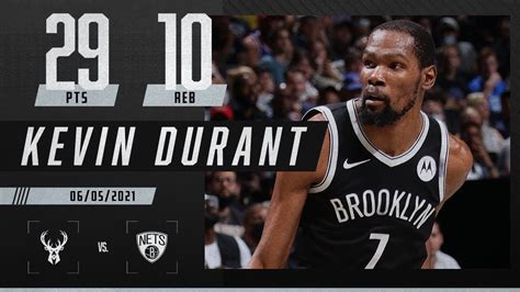 kevin durant stats 2021