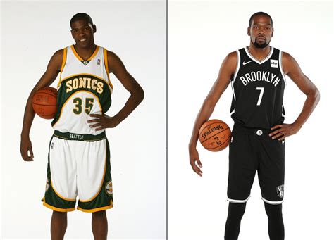 kevin durant weight rookie year