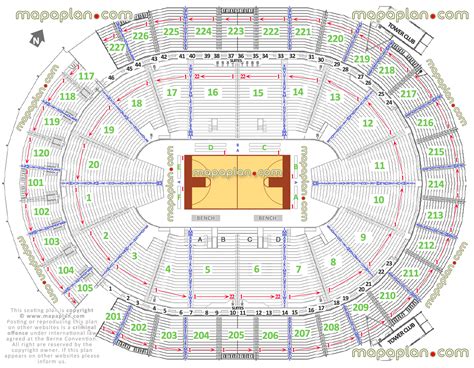 key arena seating capacity