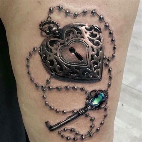 Key Chain Tattoo Designs
