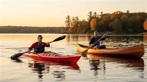 Key Differences Kayak Canoe
