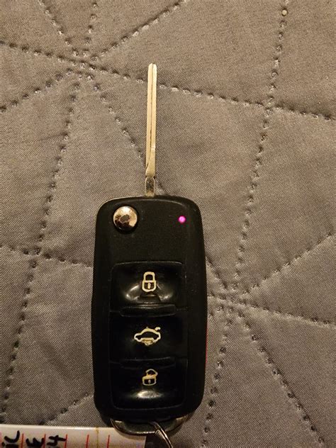 Key Fob Light Is Red