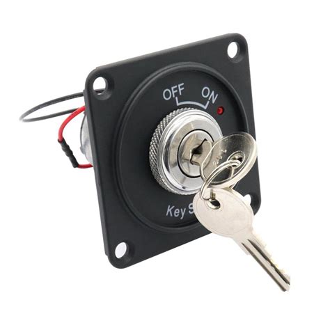 Key Ignition Switch Panel