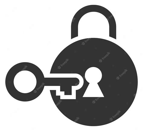 Key In A Lock Icon