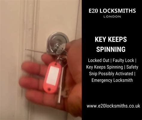 Key In Lock Keeps Spinning