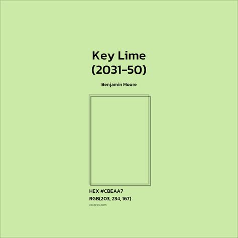 Key Lime Paint Colors