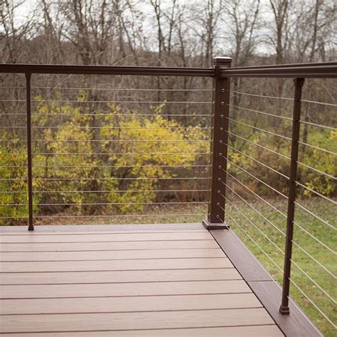 key link cable railing