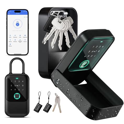 Key Lock Box With Card Reader