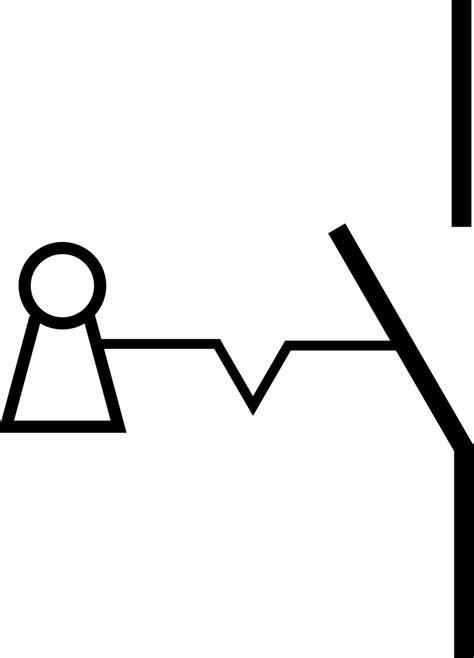 Key Operated Switch Symbol
