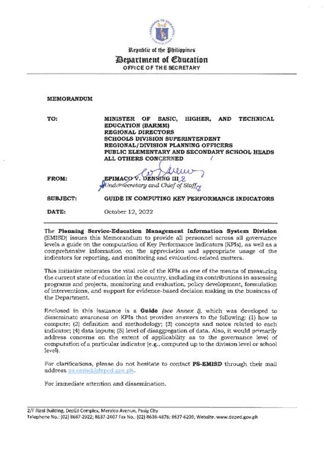 Key Performance Indicators Examples For Information Technology