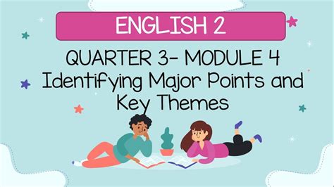 key points in english language