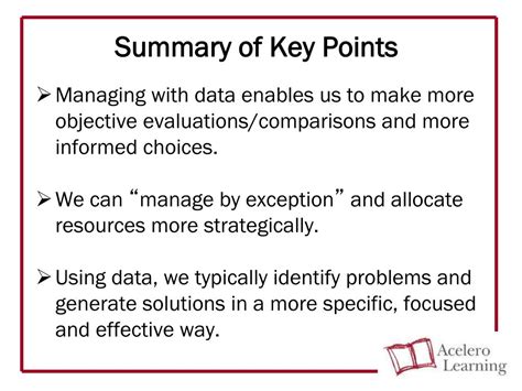 key points sample