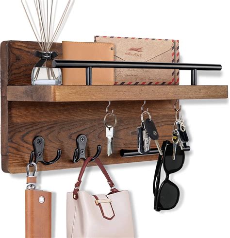 Key Rack With Shelf