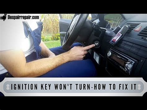 Key Won't Turn Back In Ignition
