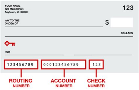 keybank check routing number