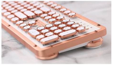 White Blacklight Keyboard [Video] Keyboard, Retro typewriter