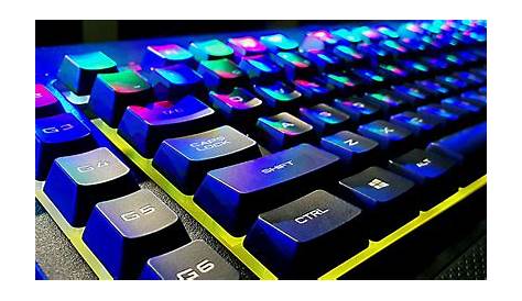 Redragon K585 DITI One-Handed RGB Mechanical Gaming Keyboard, Blue