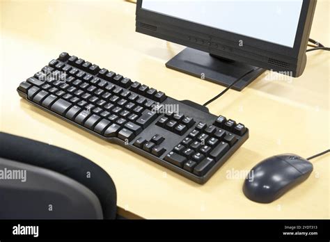 Keyboard And Computer Monitor