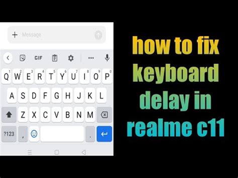 Keyboard Android Delay
