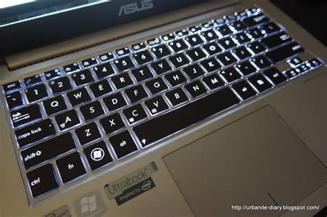 keyboard backlight turn on asus zenbook