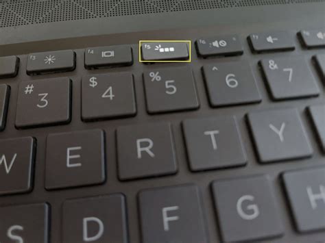 keyboard brightness control hp laptop