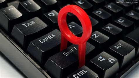 Keyboard Caps Reversed