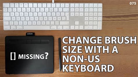 Keyboard Change Brush Size