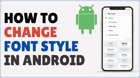 Keyboard Change Font Android