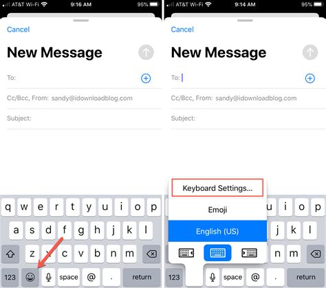 Keyboard Change Iphone