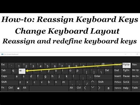 Keyboard Change Keys