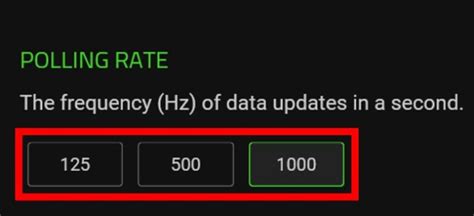 Keyboard Change Polling Rate