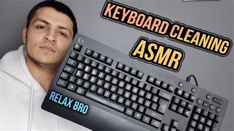 Keyboard Cleaning Asmr