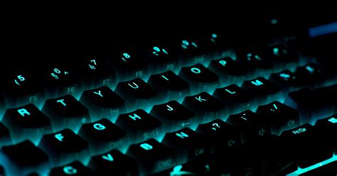 Keyboard Computer Glow In The Dark
