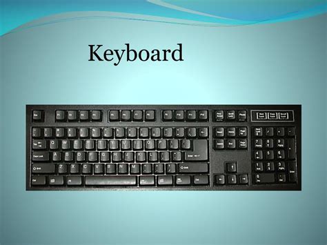 Keyboard Definition Ppt